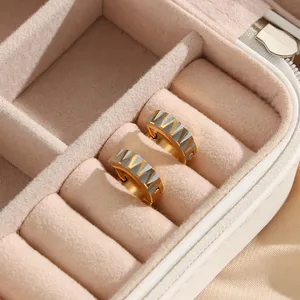 Stainless Steel Earrings Set 4 Styles Mixed Bulk Pack 100 Pairs Wholesale Factory Direct Price thumbnail-1