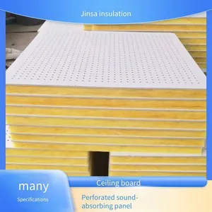 Ceiling Panels, Perforated Calcium Silicate Composite Panels, Heat-insulating and Corrosion-resistant, Production and Sales, Jinsa thumbnail-4