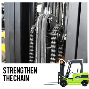 Electric Forklift 1 Ton 1.5 Ton 3 Ton Warehouse Handling Lift Battery Forklift 4 Wheel Montacargas for Sale thumbnail-3