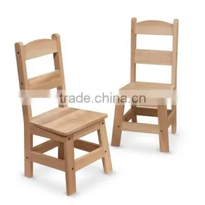 Wooden Chairs, Set of 2 thumbnail-1
