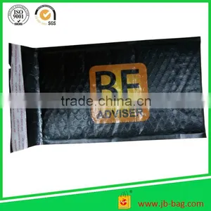 Custom Plastic Bubble Mailer Envelopes in BLACK With LOGO Printed on it Quality Choice thumbnail-1