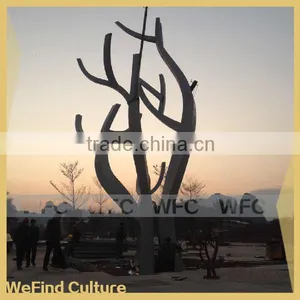 Large Metal Tree Abstract Sculpture for Park Architecture thumbnail-1