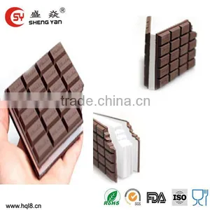 Silicon Diary Notebook With Chocolate thumbnail-1