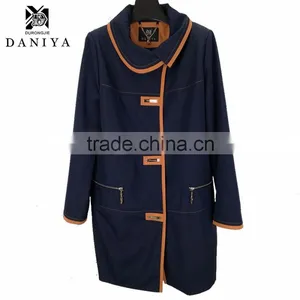 YMYD-7721 2015 Winter Spring Ladies Europe America Lady Jackets Woman Coats & Jackets Long Sleeve Cotton Womens Coats And Jacket thumbnail-1