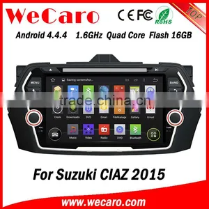 Wecaro WC-SC8075 Android 4.4.4 Car Stereo 1024 * 600 for Suzuki Ciaz Double Din Car Player WIFI 3G 16GB Flash 2015 thumbnail-1