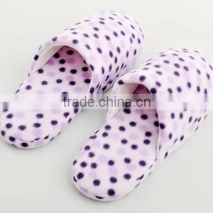 Dot Pattern Cute Teenagers Girls Bedroom Slippers Autumn and Winter to Keep Warm Slippers thumbnail-2