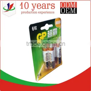 Paper Packaging Battery Box With PVC Window thumbnail-1
