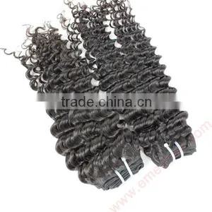 Cheap Wholesale 100% Unprocessed Virgin Peruvian Hair Passion Deep Wave Hair Weaving Extension thumbnail-1
