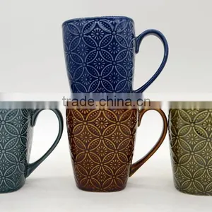 Stoneware Mugs Embossed thumbnail-2