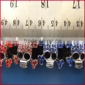 10mm Slide Horseshoe Charm,the Metal Horseshoe,diamond Horseshoe Charm thumbnail-4