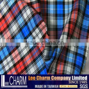 Woman Plaid Blouses Pleated Plaid Skirt thumbnail-1