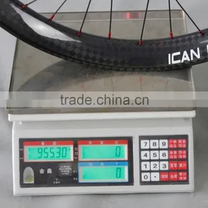 2015 ICAN BIKES 26er Carbon Fatbike Wheels 65mm Width Thru Axle 32h Fat Bike Carbon Wheelset thumbnail-4