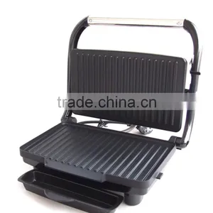 CB CE ETL LISTED 2 SLICE PANINI PRESS GRILL MAKER thumbnail-3