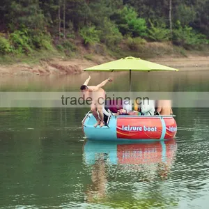 Fiberglass Rowing Boat With 7seats thumbnail-6