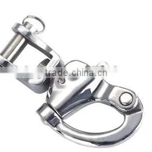 Zinc Plated European Swivel Adjustable Snap D Shackle Quick Release Shackle In China Carabiner Quality Choice thumbnail-2
