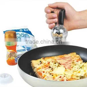 ABS+PC+Zinc Allooy 9.2*6*5 Good Quality Manual Mini Pepper Mill/Rabbit Ear Papper Mill thumbnail-1