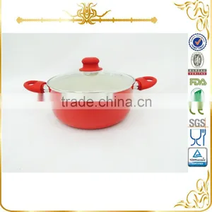 Cheaper Pressing Aluminum Hot Pot Casserole With Heat Proof Handle MSF-6394 thumbnail-1