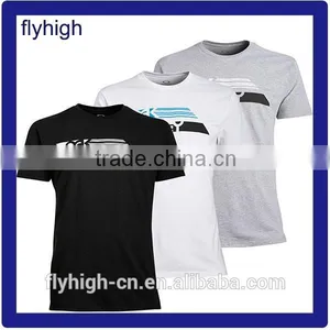 Factory for Men's Promotional Round Neck Cotton Custom t Shirts thumbnail-1