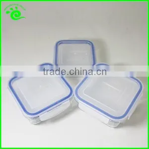 Square Thermo Airtight Glass Food Container With PP Lid thumbnail-2