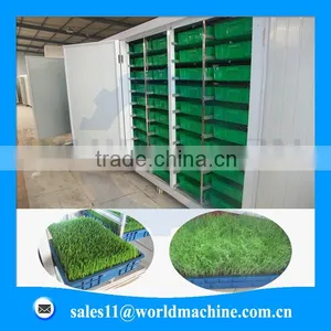 Hydroponic Greenhouse Systems Grass Growing Machine thumbnail-1