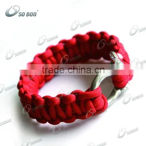 2016 New Militaty Survival Kits 550 Paracord Bracelet Most Popular Outdoor Equipment for Sale thumbnail-6
