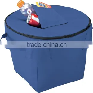 Metal Large Standing Tub 50 Can Cooler Folding Picnic Outdoor Ice Chest thumbnail-3