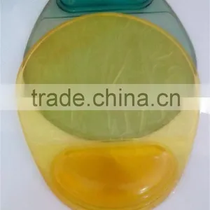 Transparent Gel Mouse Pad With Wrist Rest thumbnail-4