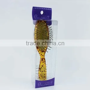 2015 New Customized PVC Clear Plastic Packaging Box for Comb thumbnail-1