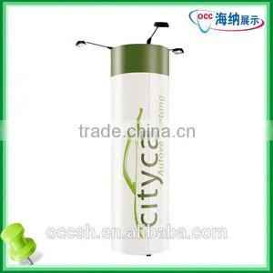 Cylinder Pop Up Display Stand thumbnail-1