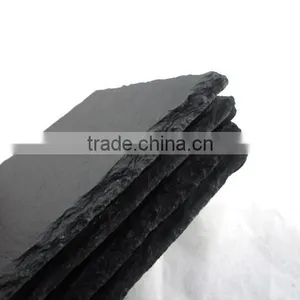 [factory Direct] 10X10cm Natural Edge Square Slate Coaster Item BD-1010SD2A Quality Choice thumbnail-3