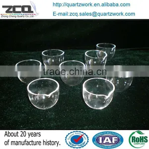 Clear Small Quartz Crucible thumbnail-1