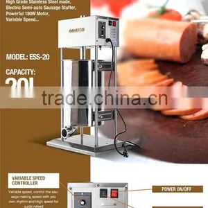 Electric Semi Auto Sausage Filling Machine 180 Motor Electric Sausage Stuffer thumbnail-1
