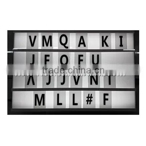 A3 Size LED Cinematic Light Box DIY Letter Lamp thumbnail-1