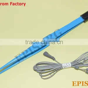 Bipolar Forceps Straight, Reusable, 18 Cm, 1 mm Tip + Bipolar Cable Reusable thumbnail-1