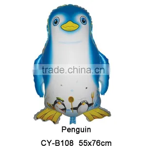 2016 Different Color Penguin Shaped Foil Balloon Helium Aluminium Balloon thumbnail-1