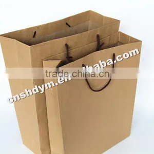 High Quality Recyclable Custom Printed Kraft Paper Bag Quality Choice thumbnail-5