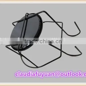 Wrought Iron Hanging Flower Pot Rack thumbnail-5