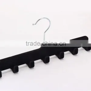Standby Velvet Flocked Belt Hanger Gentlemen Custom Suit Hangers Tie Organizers thumbnail-3