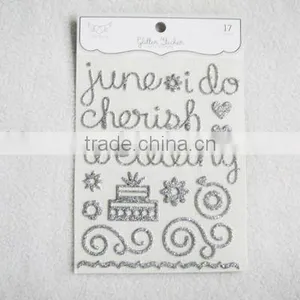Wedding Day Glitter Sticker thumbnail-1