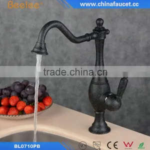 Beelee Kitchen Basin Faucet Paint Baking Fnishing Tap Black Mixer thumbnail-4