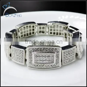 China Factory Latest Hip Hop Bracelets Fashion Designs thumbnail-1