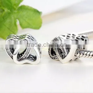 925 Sterling Silver European Charm Bracelets Infinity Hearts thumbnail-2