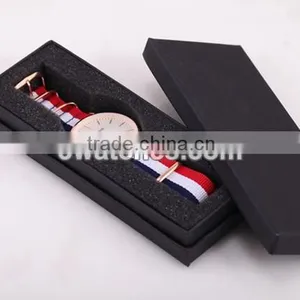 Manufacturer Customize Luxury Watch Box Fashion Nylon Watch Gift Box Quality Brand Watch Boxes 100% Brand New High Quality thumbnail-2
