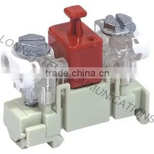Red 1 Pair Drop Wire Module With 230V Gas Discharge Tubes(STB) thumbnail-1