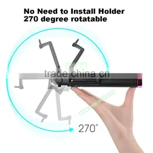New Arrival Private Label Selfie Stick Blutooth Monopod, Selfie Stick With Bluetooth Shutter Button thumbnail-4