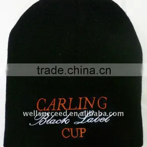 Embroidered Beanie Hat,knitted Beanie,acrylic Beanie thumbnail-1