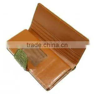 Crocodile Leather Wallet for Women SWCRW-016 thumbnail-3