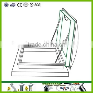 High Lighting Transparent Bulletproof 304 Stainless Steel Roof Skylight Daylighting OpeningsOpen Sunroof thumbnail-1