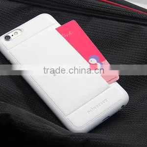 China Suppliers Business Card Case for IPhone , for IPhone 6 Card Case, for IPhone 6 Genuine Leather Case thumbnail-3
