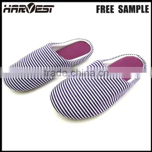 Non Slip Quiet Indoor Household Slipper Warmer Fabric , Lady Casual Home Slipper thumbnail-3